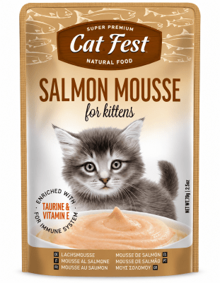 CAT FEST MOUSSE SALMON 70G1