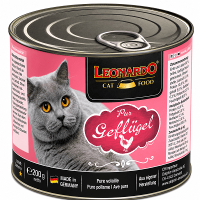 LATA LEONARDO GATO AVE 200 GR1