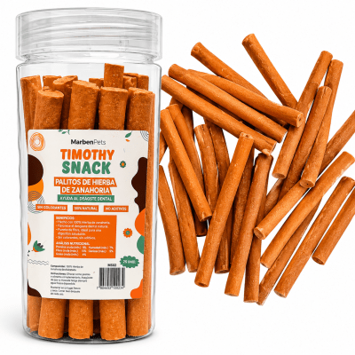 TIMOTHY SNACK PALITOS DE HIERBA DE ZANAHORIA 25 UNIDADES1
