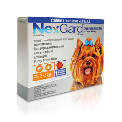 NEXGARD 2 A 4 KG 1 COMPRIMIDO1