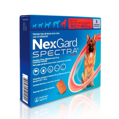 NEXGARD SPECTRA 30.1 A 60 KG 3 COMPRIMIDOS1