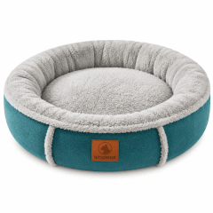CAMA CIRCULAR AZUL WANDER DOG