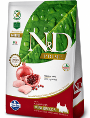 N&D PRIME PERRO ADULO MINI POLLO GRANADA