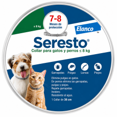 SERESTO MENOR A 8 KG