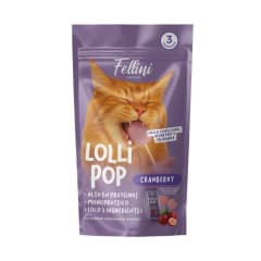 LOLLI POP FELINO CRANBERRY 3 UNIDADES