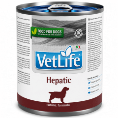 VETLIFE LATA CANINO HEPATICO 300G