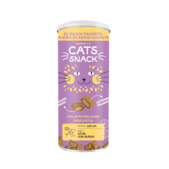 MAXI GALLETA RELLENA CAT SNACK ATUN CON QUESO 200 G