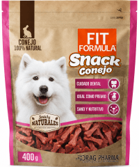 SNACK NATURAL FIT FORMULA CONEJO 400 G