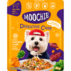 SACHET MOOCHIE CANINO DIGESTIVE CARE POLLO 85 G