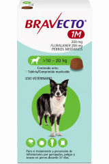 BRAVECTO 1 MES 10 - 20 KG
