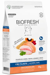 BIOFRESH CACHORRO RAZA PEQUEÑA Y MINI POLLO/SALMON