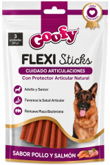 GOOFY FLEXY STICKS POLLO Y SALMÓN 60G