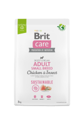 BRIT CARE ADULTO SMALL CHICKEN & INSECT
