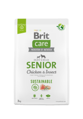 BRIT CARE SENIOR CHICKEN & INSECT