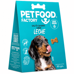 GALLETA PETFOOD LECHE 80G