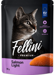 SACHET FELLINI SALMON LIGHT 85 G