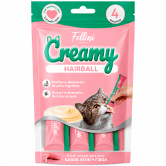 FELLINI CREAMY HAIRBALL  4 UNIDADES