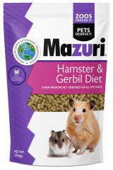 MAZURI HAMSTER Y JERBO 350 G