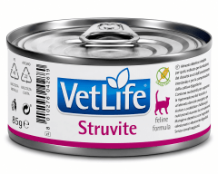 VETLIFE LATA FELINO STRUVITE 85G