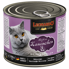 LATA LEONARDO GATO CONEJO 200 GR