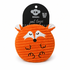 JUGUETE DE PLUSH CIRCULAR ZORRO CON SONIDO