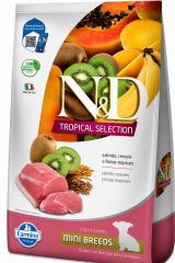 N&D TROPICAL PERRO CACHORRO MINI CERDO CEREALES Y FRUTAS TROPICALES