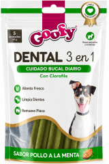 GOOFY DENTAL 3 EN 1 POLLO A LA MENTA 70g