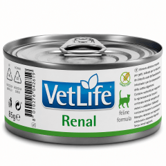 VETLIFE LATA FELINO RENAL 85G