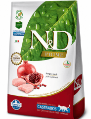 N&D PRIME GATO ADULTO CASTRADO POLLO