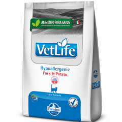 VETLIFE FELINO HYPOALLERGENIC PORK & POTATO 2KG