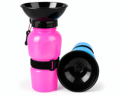 BOTELLA DE AGUA PARA MASCOTAS PORTATIL
