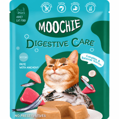 SACHET MOOCHIE FELINO DIGESTIVE CARE ANCHOA 70G