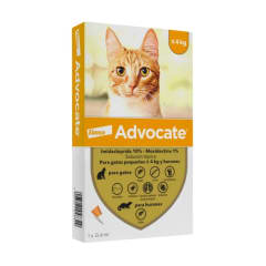 ADVOCATE GATO HASTA 4 KG