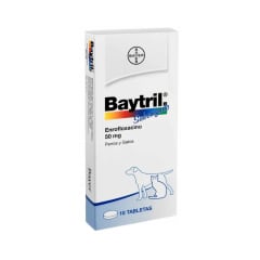 BAYTRIL 50 MG10 COMPRIMIDOS