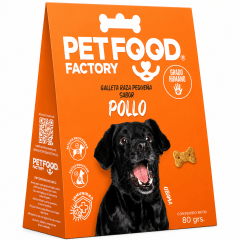 GALLETA PETFOOD POLLO 80G