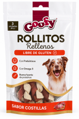 GOOFY ROLLITOS RELLENOS 60G