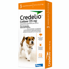 CREDELIO 5.5 A 11 KG 3 COMPRIMIDOS