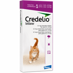 CREDELIO CATS 0.5 A 2 KG 1 COMPRIMIDO