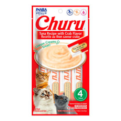 CHURU GATO ATÚN CON CANGREJO 4 TUBOS