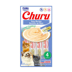 CHURU GATO  ATÚN 4 TUBOS