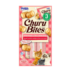 CHURU BITES CHICKEN WRAPS TUNA WITH SALMON 3 PACKS