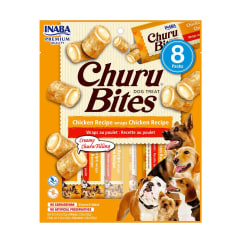 CHURU BITES PERRO CHICKEN WRAPS CHICKEN 8 TUBOS