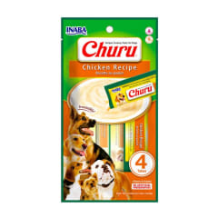 CHURU PERRO  POLLO 4 TUBOS