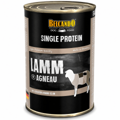LATA BELCANDO PERRO SINGLE PROTEIN CORDERO 400 GR