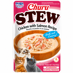 CHURU STEW POLLO CON SALMON 40 GR