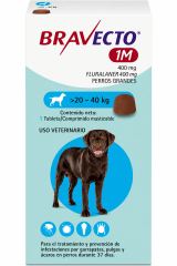 BRAVECTO 1 MES 20 - 40 KG