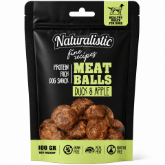 NATURALISTIC FINE RECIPES DUCK & APPLE 100 GR