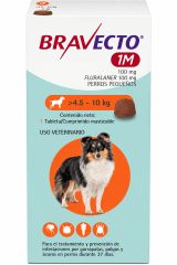 BRAVECTO 1 MES  4.5 - 10 KG
