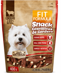 SNACK NATURAL FIT FORMULA COSTILLA DE CORDERO 400 G