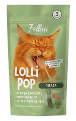 LOLLI POP FELINO CEBADA 3 UNIDADES